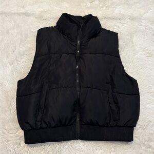 Madden Girl black Puffer Vest